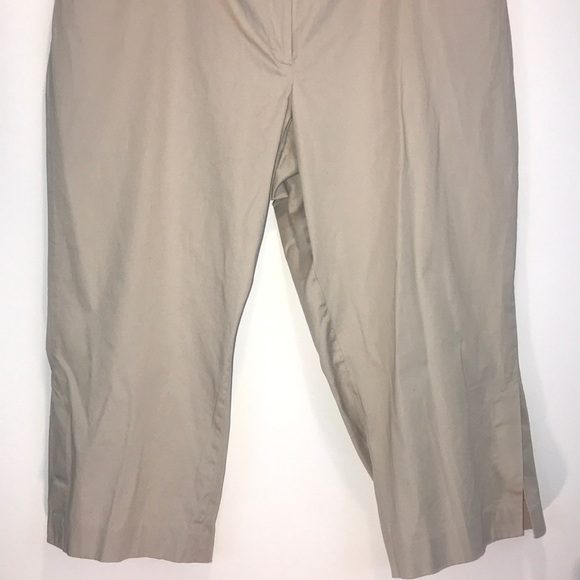 Lane Bryant Tan Capri Pants Size 22 - Picture 3 of 9